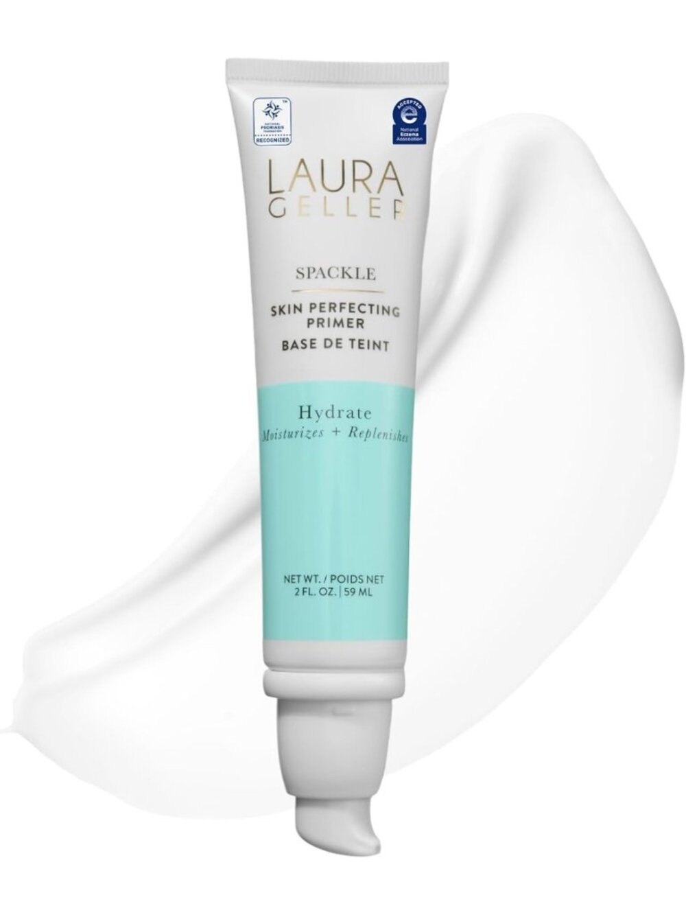 Hydrating Makeup Primer - Super Size 2 Fl Oz - Smooths & Preps Skin for Flawless